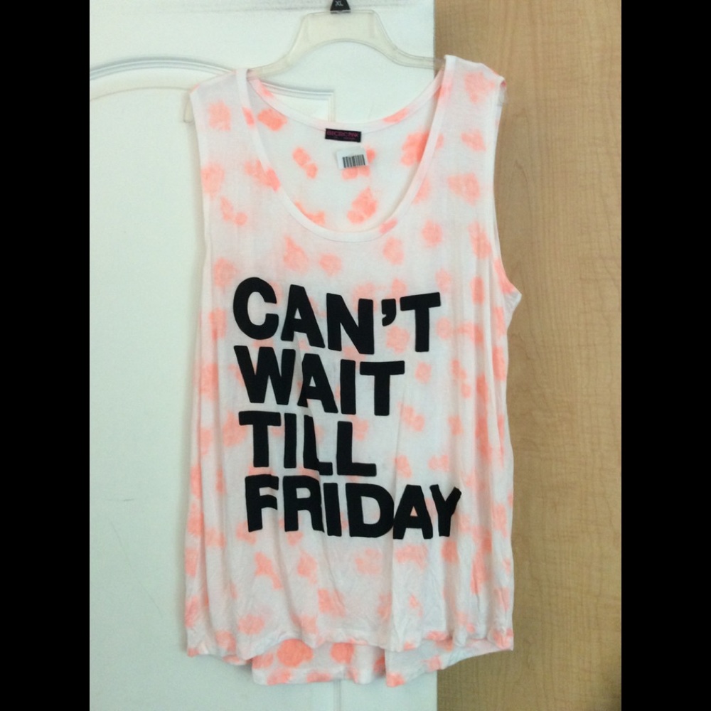 New Multi color tie dye,printed front women top 2X
